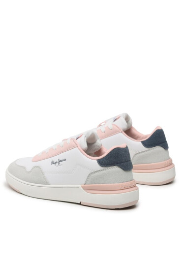 Pepe Jeans Сникърси Baxter Basic G PGS30579 Бял - Mera.bg