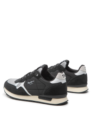 Pepe Jeans Сникърси Britt Man Studio Green PMS30851 Черен - Mera.bg