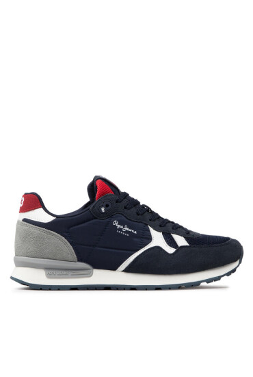 Pepe Jeans Сникърси Britt Man Studio Green PMS30851 Тъмносин - Mera.bg