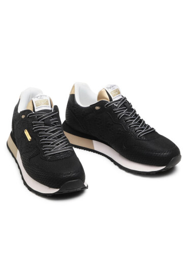 Pepe Jeans Сникърси Dover Angy PLS31160 Black 999 - Mera.bg