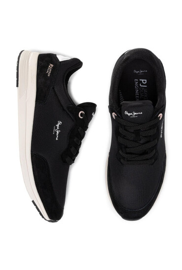Pepe Jeans Сникърси Jayker Basic PMS30575 Black 999 - Mera.bg