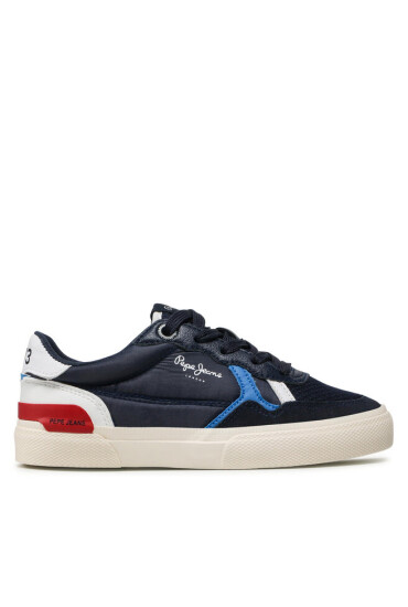 Pepe Jeans Сникърси Kenton Britt Boy PBS30512 Navy 595 - Mera.bg