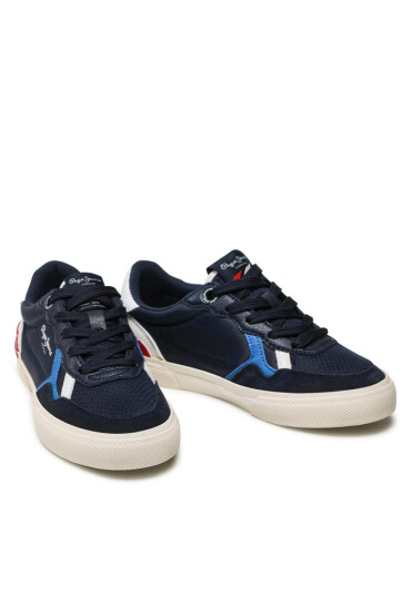 Pepe Jeans Сникърси Kenton Britt Boy PBS30512 Navy 595 - Mera.bg