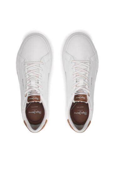 Pepe Jeans Сникърси Kenton Max W PLS31445 Бял - Mera.bg