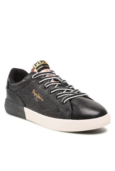 Pepe Jeans Сникърси Kioto Astrid PLS31237 Black 999 - Mera.bg