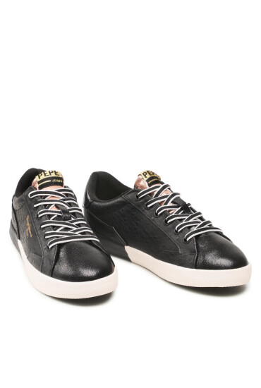 Pepe Jeans Сникърси Kioto Astrid PLS31237 Black 999 - Mera.bg
