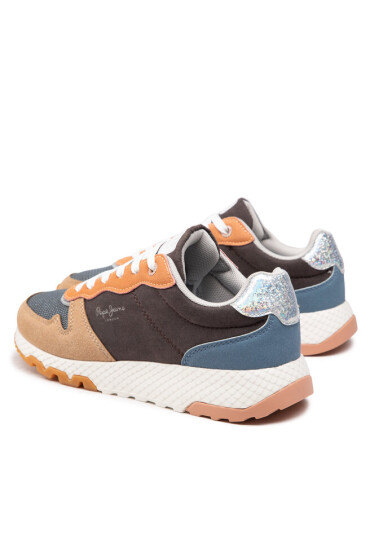 Pepe Jeans Сникърси Koko Yto PLS31366 Dark Mocca 887 - Mera.bg