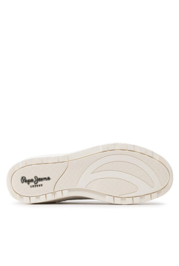 Pepe Jeans Сникърси Kore Love W PLS31473 Factory White 801 - Mera.bg