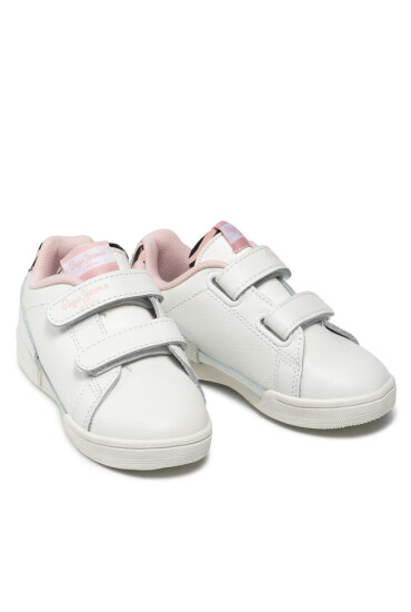 Pepe Jeans Сникърси Lambert Zebra Girls PGS30514 Optic White 802 - Mera.bg