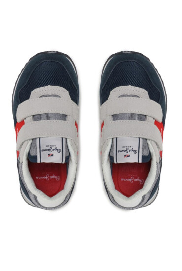 Pepe Jeans Сникърси London Brighton Bk PBS30558 Navy 595 - Mera.bg