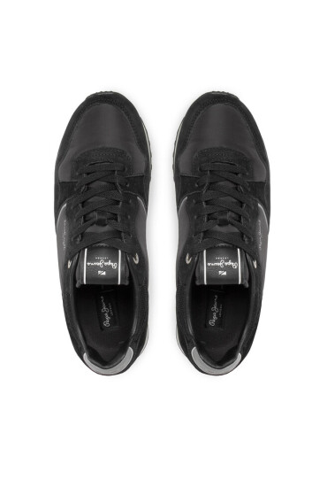 Pepe Jeans Сникърси London City PMS30874 Black 999 - Mera.bg