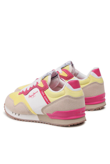 Pepe Jeans Сникърси London One G PGS30537 Sorbet Lemon 014 - Mera.bg