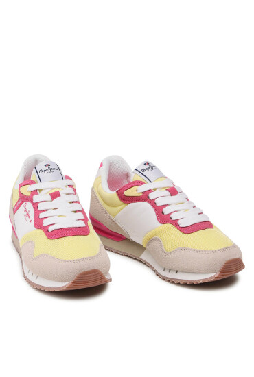 Pepe Jeans Сникърси London One G PGS30537 Sorbet Lemon 014 - Mera.bg