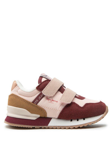 Pepe Jeans Сникърси London One On Gk PGS30557 Mauve Pink 319 - Mera.bg