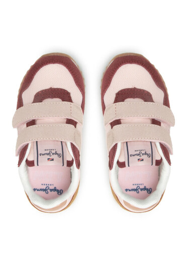 Pepe Jeans Сникърси London One On Gk PGS30557 Mauve Pink 319 - Mera.bg