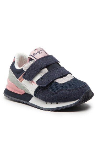 Pepe Jeans Сникърси London One On Gk PGS30557 Тъмносин - Mera.bg