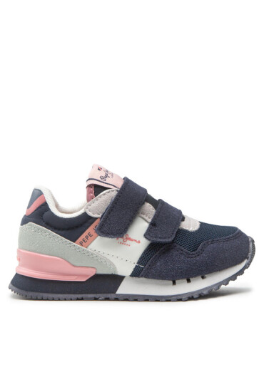 Pepe Jeans Сникърси London One On Gk PGS30557 Тъмносин - Mera.bg