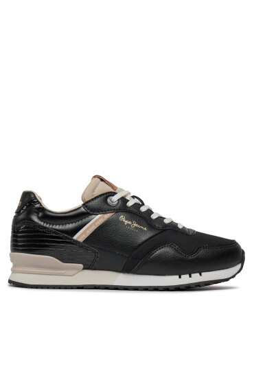 Pepe Jeans Сникърси London Street W PLS40007 Черен - Mera.bg