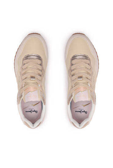 Pepe Jeans Сникърси London W Albal PLS31463 Gold 099 - Mera.bg