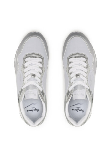 Pepe Jeans Сникърси London W Albal PLS31463 Сребрист - Mera.bg