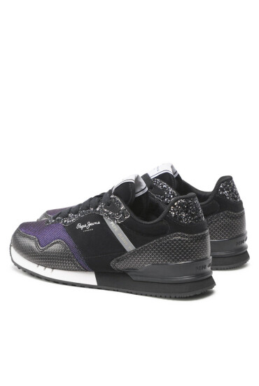 Pepe Jeans Сникърси London W Queen PLS31379 Black 999 - Mera.bg
