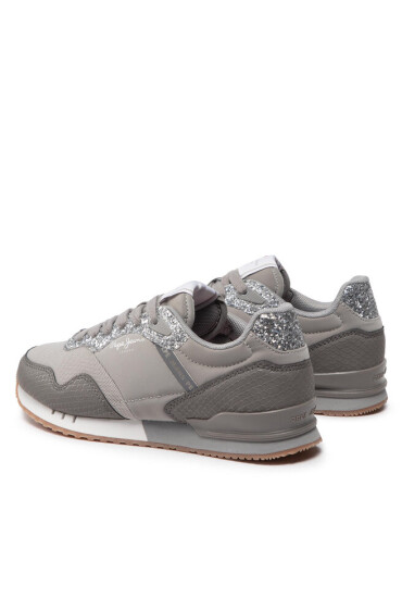 Pepe Jeans Сникърси London W Queen PLS31379 Pop Light Grey 915 - Mera.bg