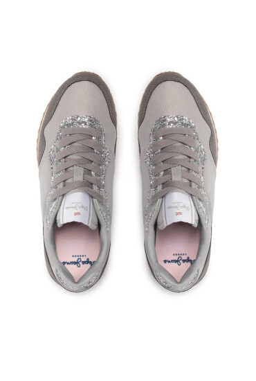 Pepe Jeans Сникърси London W Queen PLS31379 Pop Light Grey 915 - Mera.bg