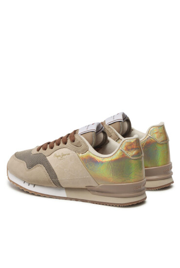 Pepe Jeans Сникърси London W Ski PLS31381 Gold 099 - Mera.bg