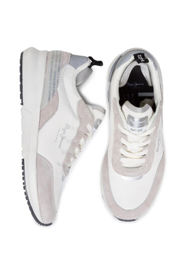 Pepe Jeans Сникърси N22 Summer PLS31007 Optic White 802 - Mera.bg