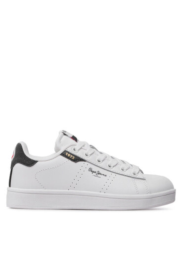 Pepe Jeans Сникърси Player Basic B PBS30532 White 800 - Mera.bg