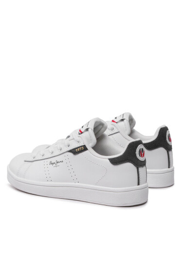Pepe Jeans Сникърси Player Basic B PBS30532 White 800 - Mera.bg