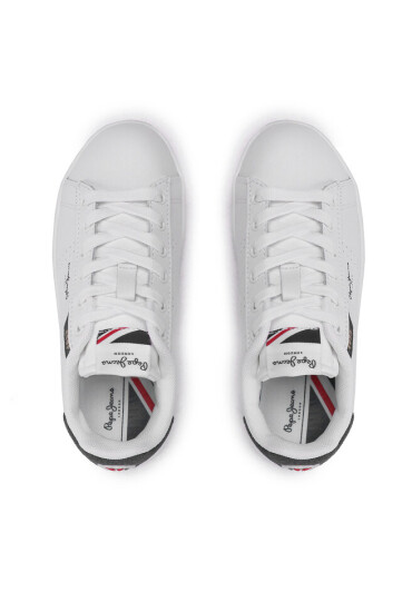 Pepe Jeans Сникърси Player Basic B PBS30532 White 800 - Mera.bg