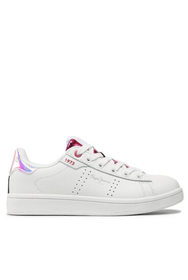 Pepe Jeans Сникърси Player Mirror G PGS30570 Бял - Mera.bg
