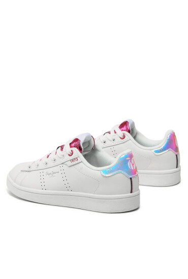 Pepe Jeans Сникърси Player Mirror G PGS30570 Бял - Mera.bg