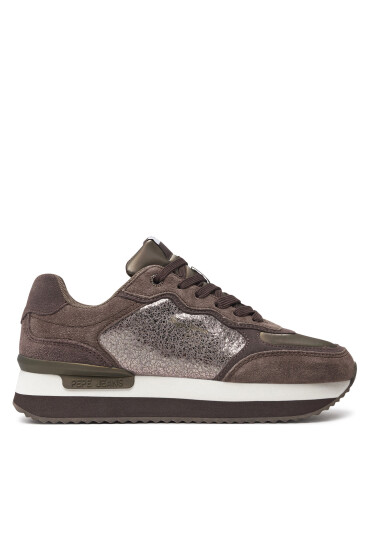 Pepe Jeans Сникърси PLS60024 Кафяв - Mera.bg