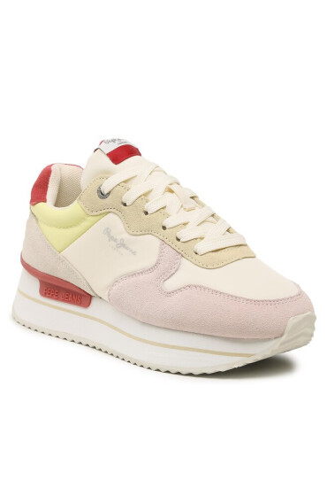 Pepe Jeans Сникърси Rusper Sweet PLS31477 Factory White 801 - Mera.bg