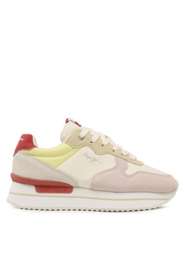 Pepe Jeans Сникърси Rusper Sweet PLS31477 Factory White 801 - Mera.bg