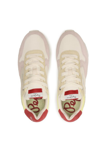 Pepe Jeans Сникърси Rusper Sweet PLS31477 Factory White 801 - Mera.bg