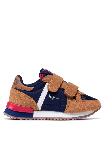 Pepe Jeans Сникърси Sydney Combi Boy PBS30507 Тъмносин - Mera.bg
