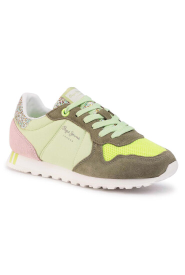 Pepe Jeans Сникърси Verona W Smile PLS31006 Pistachio 616 - Mera.bg