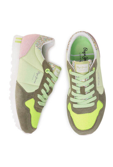 Pepe Jeans Сникърси Verona W Smile PLS31006 Pistachio 616 - Mera.bg