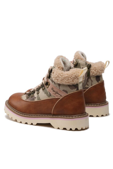 Pepe Jeans Туристически oбувки Leia K2 PGS50188 Кафяв - Mera.bg