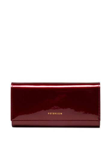 Peterson Голям дамски портфейл BC-467-1417 Red - Mera.bg