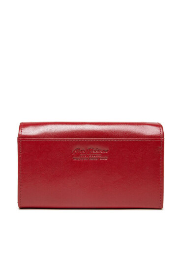 Peterson Голям дамски портфейл 34-02-03-01 Red - Mera.bg