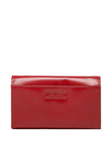 Peterson Голям дамски портфейл 438 2-3-1-5989 Red - Mera.bg