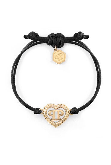 PHILIPP PLEIN Гривна Plein Rocked Heart PJZEA09BU Черен - Mera.bg