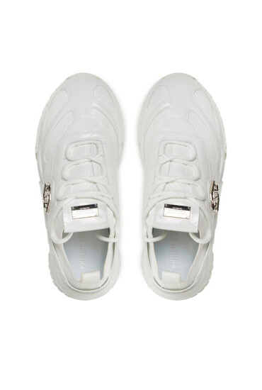 PHILIPP PLEIN Сникърси Hi-Top Sneakers Predator TM FACS USC0464 PTE003N White 01 - Mera.bg