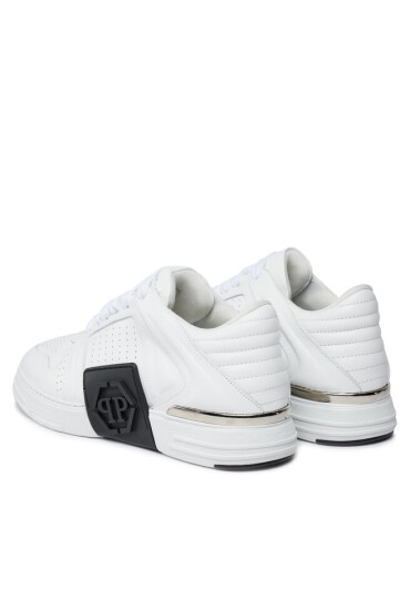 PHILIPP PLEIN Сникърси Leather Lo-Top Sneakers AACS MSC3843 PLE075N Бял - Mera.bg