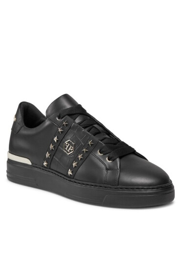 PHILIPP PLEIN Сникърси Lo-Top Sneaker FACS USC0502 PCO008N Black/Black 0202 - Mera.bg