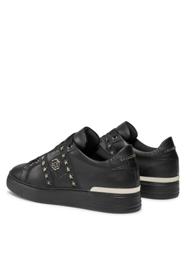 PHILIPP PLEIN Сникърси Lo-Top Sneaker FACS USC0502 PCO008N Black/Black 0202 - Mera.bg